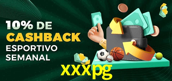 10% de bônus de cashback na xxxpg